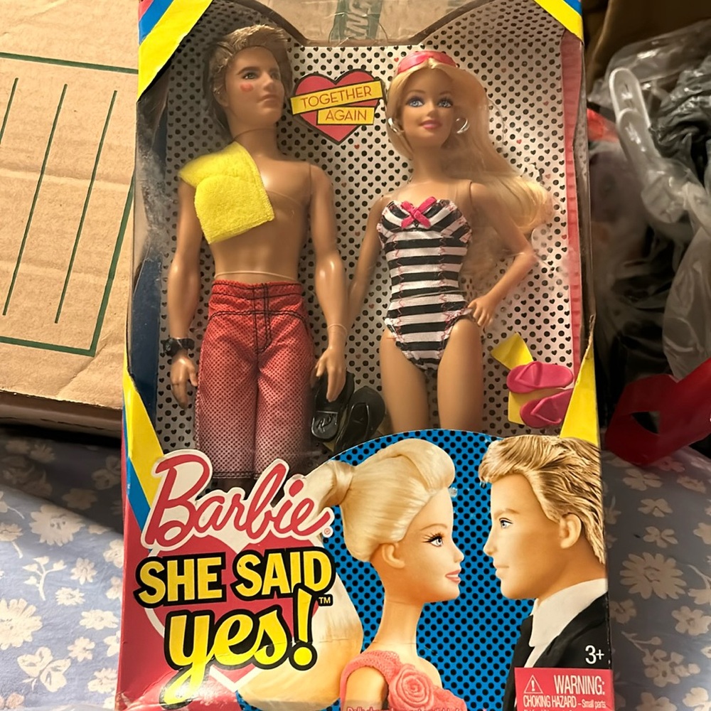 Nib Barbie she said yes
